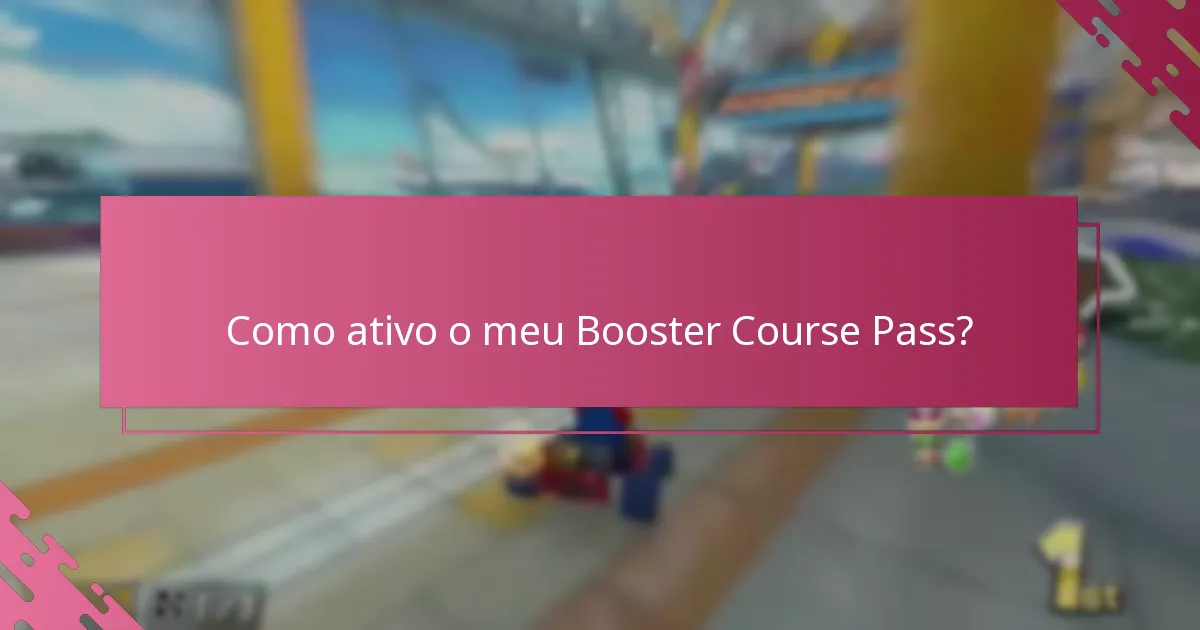Quais pacotes incluem o Booster Course Pass?