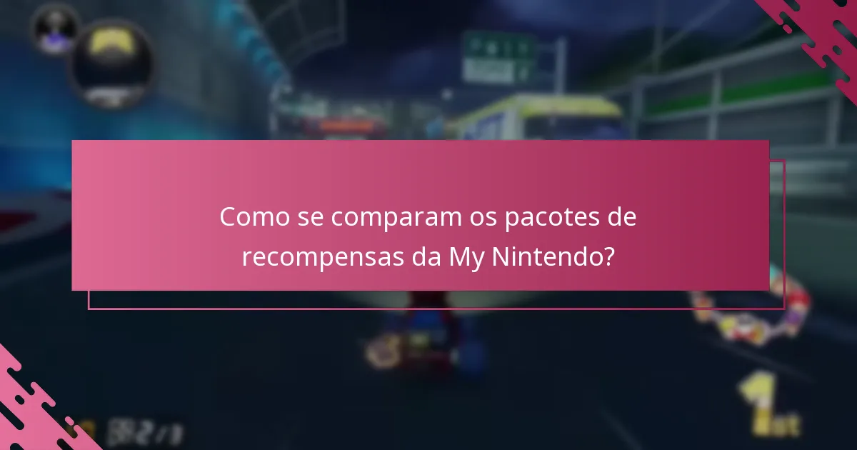 Quais limitações existem para a troca de recompensas da My Nintendo?