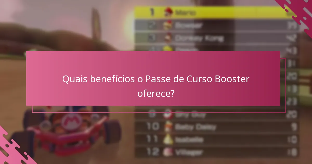 Como reivindico o Passe de Curso Booster?
